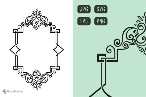 Elegant Wedding Frame #059: A Designer's Versatile Asset
