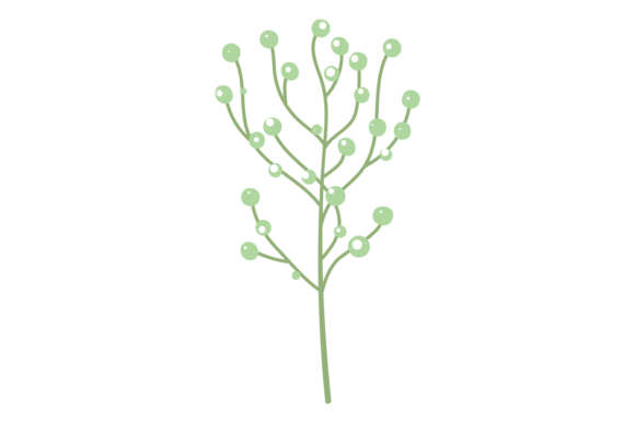 Green Branch: Floral Wedding Decoration Elements for Designers