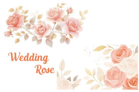 Timeless Elegance: Designing with the Lovely Wedding Rose Clipart