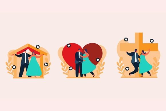 Toward the Wedding Day Flat Design: A Clean Vector Solution
