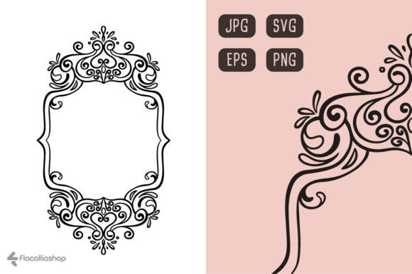Wedding Frame, #004: A Versatile Design Asset for Your Projects