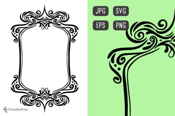 Wedding Frame, #123: A Design Asset for Modern Invitations
