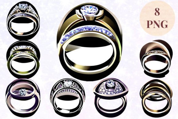 Wedding Ring 39 Clipart PNG: Elevate Your Designs Instantly